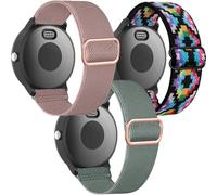 OTOPO Correa Reloj Pulsera elástica para Garmin Venu/Sq/Sq 2/Forerunner Forerunner 165/55/645/245, 20 mm de nailon, pulsera deportiva para Garmin Vivomove HR/Sport, Vivoactive 5/Vivoactive 3 Music