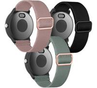 OTOPO Pulsera elástica para Garmin Venu/Sq/Sq 2/Forerunner Forerunner 165/55/645/245, 20 mm de nailon, pulsera deportiva para Garmin Vivomove HR/Sport, Vivoactive 5/Vivoactive 3 Music
