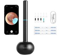 Otoscopio M9 S con cámara para limpieza de oídos (negro) - BEBIRD