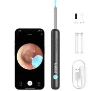 Otoscopio R1 con cámara para limpieza de oídos (negro) - BEBIRD