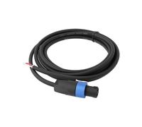 OTOTEC 1 Cable de Altavoz Roar Speakon A Bare Wire de 2 Polos de Cobre 16AWG 24 V para Amplificador de Audio de Discoteca DJ 3 M (10 Pies)