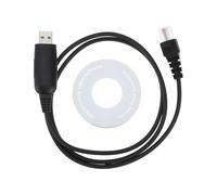OTOTEC 1 cable de programación USB de radio bidireccional con CD modelo RKN4081 compatible con Motorola GM300 GM328 GM338 GM339 GM950