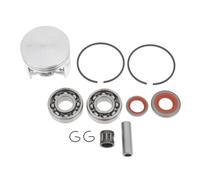 OTOTEC 1 juego de anillos de pistón de 48 mm 1125 030 2001 compatible con Stihl MS360 MS340 036 034 Super