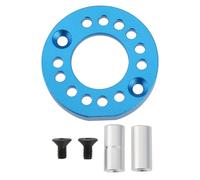 OTOTEC 1 Juego de Base de Motor RC Asiento de Montaje de Motor de Aleación de Aluminio con Tornillos Compatible con El Modelo RC 1/10 TA01 TA02 DF01 Piezas de Actualización RC Azul