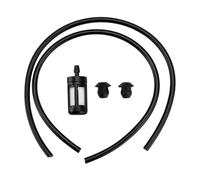 OTOTEC 1 juego de filtro de gasolina para cortacésped compatible con Stihl FS75 FS80 nueva versión FS85 con tapón de goma para filtro de manguera de combustible