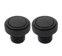 OTOTEC 1 Par de Tapones para Espejos de Motocicleta M10x1,25 para MT07 MT09 MT10 SP para Z900 Z650 Z750 Compatible con Benelli TRK 502 702x Compatible con CB 500X 500F (Negro)