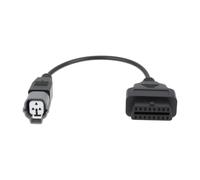 OTOTEC 1 Pieza Cable Adaptador obd2 16 Pines a 3 Pines 30 cm Compatible con Yamaha PWC Compatible con Mercury efi