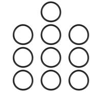 OTOTEC 10 Juntas Tóricas para Tapa de Taqué de Válvula de Motocicleta 91302-001-020 (37 X 30,8 X 3,2 Mm) Compatibles con Honda CB350 Y CB360.