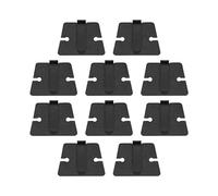 OTOTEC 10 Piezas de Soporte de Micrófono para Radio de Coche Gancho de Micrófono Compatible con ICOM IC-2720H IC-2820H Compatible con Kenwood TM241 TM231