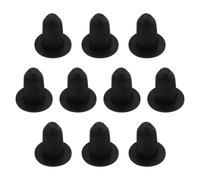 OTOTEC 10x Pasacables de Fijación de Luz Trasera Pieza de Repuesto de Plástico 1548464 Compatible con Ford Fiesta Mk6 Mk7 Mk8 2001-2019 Negro