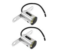 OTOTEC 2 adaptadores de enchufe 1156 BA15S de repuesto, adaptador de soporte de lámpara 1156 para luz de señal de giro, conector de enchufe para rosca P 21W / R10W / R5W