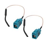 OTOTEC 2 Antenas Fakra para Coche Cable Adaptador de Antena Bluetooth WiFi Compatible con BMW NBT EVO ID4 ID5 ID6 I-Drive Carplay Retrofit