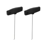 OTOTEC 2 ganchos de extracción de instrumentos de coche W140589023300 140589023300 compatible con Mercedes Benz W115 W114 W116 W107 W463 W460 W129 R129 SL