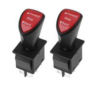 OTOTEC 2 Interruptores Basculantes Deslizantes de 6 Pines con Enclavamiento KCD2-02 KCD4-604 para Coche de Juguete de 125 V Y 250 V