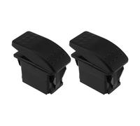 OTOTEC 2 interruptores basculantes marinos de 2 pines de 2 posiciones, 20 A, 12-24 V, para barco, coche, caravana, 21 x 37 mm