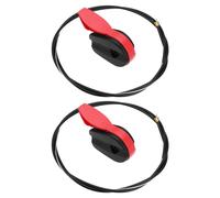 OTOTEC 2 Juegos de Interruptores de Control de Cortacésped Interruptores de Cable Del Acelerador Interruptores de Palanca de Control Del Acelerador con Cable para Cortacésped Manual de Jardín