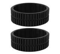 OTOTEC 2 neumáticos de repuesto de goma para robot de limpieza compatibles con i-Robot Braava Jet 240 241 244 compatible con Mint 4200 4205 Robotic