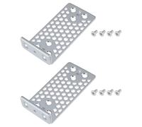 OTOTEC 2 orejas de estante con tornillos compatibles con Cisco 3850 3560 3550 2960x 2960xr 9300 agujeros de montaje en rack de 19 pulgadas