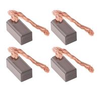 OTOTEC 2 pares de escobillas de carbón para motor de 4 x 4 x 10 mm, adecuadas para limpiaparabrisas, aire acondicionado, bombas de agua