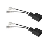 OTOTEC 2 Piezas Adaptador De Cable De Altavoz De Coche Enchufe Especial De Bocina De Coche Compatible con Audi Arnés De Cableado De Enchufe De Coleta Conector De Bocina De Coche Cable De Arneses