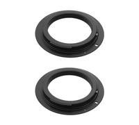 OTOTEC 2 Piezas Anillo Adaptador de Cuerpo de Cámara de 42 Mm ID 65 Mm OD Anillo de Montaje de Cuerpo de Cámara de Aleación de Aluminio Compatible con Cámara Canon EOS 300D 350D 400D 450D