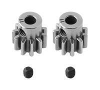 OTOTEC 2 piñones de paso 11T 0.8/32 con tornillo compatible con Traxxa-s TRX4 TRX-4 TRX-6 compatible con Slash 4x4 compatible con Stampede 4x4