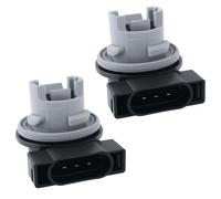 OTOTEC 2 Portalámparas de 3 Pines para Coche Toma de Señal de Giro 68060366AA Compatible con Jeep Wrangler TJ Compatible con Cherokee XJ.