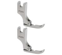 OTOTEC 2 Prensatelas para Cremallera Derecha para Máquina de Coser P36N Compatible con Singer Y Brothers.