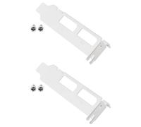 OTOTEC 2 Soportes de Perfil Bajo para Puerto DP Compatible con NVidia Quadro NVS295 NVS310 Tarjetas de Video
