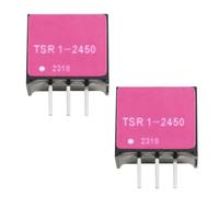 OTOTEC 2 Uds. 5 V 1 A TSR 1-2450 Convertidor CC/CC No Aislado Módulo de Potencia No Aislado Convertidor Regulador de Conmutación para Instalaciones de Dispositivos