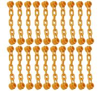 OTOTEC 20 cadenas de 5 eslabones 92338 compatibles con LE GO Construction Model Gold