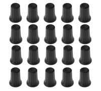 OTOTEC 20 pomos de control en forma de cuerno delgado de 15,9 x 11,8 x 6 mm, adecuados para codificadores, sintonizadores