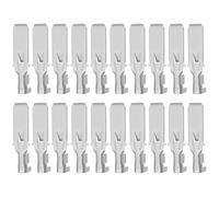 OTOTEC 20Pcs Conectores de Alambre de 9,5 Mm Enchufes Planos de Latón Terminales de Engarzado de Alambre área de Sección Transversal de 4 Mm² Apto para Piezas Automotrices Electrodomésticos