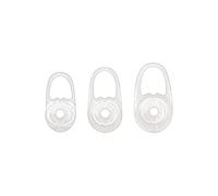 OTOTEC 3 almohadillas de silicona compatibles con Plantronics Voyager Edge V3200/V3240/V3280, auriculares inalámbricos Bluetooth transparentes, tamaño mixto
