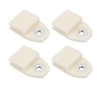 OTOTEC 4 Clips de Plástico para Puerta de Ventana de Coche Canal de Vidrio Soporte para Regulador de Vidrio Clip de Retención Compatible con Honda 1988-2015 Todos Los Modelos Color Blanco