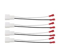 OTOTEC 4 Piezas 72-8104 SHTA02B Adaptador de Arnés de Conector de Altavoz de Coche Compatible con Toyota Matrix/Corolla/Hilux/Tacoma Compatible con Mitsubishi Galant