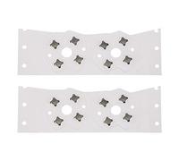 OTOTEC 4 Piezas Controlador D-Pad Conductor de Metal Cúpula Película Reemplazo Conductor D-Pad Botón Controlador Pieza de Reparación Compatible con X-box One