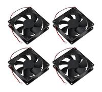 OTOTEC 4 ventiladores de 2 pines CC sin escobillas 9025S DC9025 90 x 90 x 25 mm para computadora CNC GPU CUP