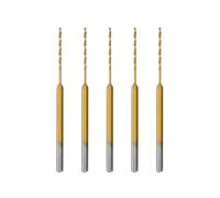 OTOTEC 5 brocas HSS micro helicoidales de acero de corte rápido, accesorios de herramientas manuales compatibles con Proxxon 28852 0,8 mm x 2,35 mm