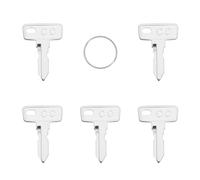 OTOTEC 5 llaves de repuesto para carrito de golf de 2,7 x 3,4 cm, compatibles con Club Car DS compatible con Club Car Precedent Electric Golf Cart Llave de encendido