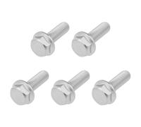 OTOTEC 5 piezas M8x25 perno de cabeza con brida de acero inoxidable 19M7867 compatible con John Deere 102 1023E 1025R 1026R 105 1050 1070