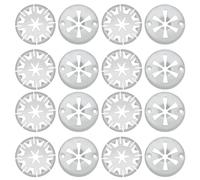 OTOTEC 50 Piezas Clips de Protección Térmica Arandelas de Estrella de Bloqueo de Metal Sujetadores de Protección Térmica Debajo de La Carrocería Clips 6715468 N90335004 N90335006 30 Mm