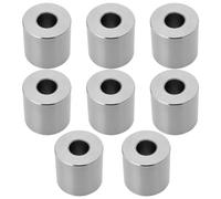OTOTEC 8 Piezas de Manga Espaciadora de Acero Inoxidable 304 M8 Junta de Buje Sin Rosca IDxOD 8,2 X 20 Mm de Altura 20 Mm para Equipos de Energía Mecánica Dispositivos de Metal