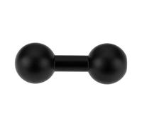 OTOTEC Adaptador de Montaje de Bola de Aluminio de 20 Mm A 20 Mm 1 Pieza Extensión de Montaje de Cabezal de Bola Doble Universal Adaptador de Bola Doble