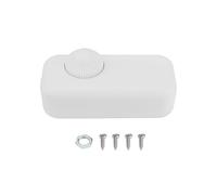 OTOTEC CA 110-240V 3-150W Interruptor Regulador de Intensidad Giratorio para Luces LED Interruptor Regulador de Intensidad en Línea para Bombillas LED Regulables Lámparas Incandescentes Blanco