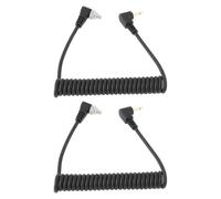 OTOTEC Cable de Sincronización de Flash de 2,5 Mm A PC Compatible con Trigge8087 con Bloqueo de Tornillo 2 Unidades
