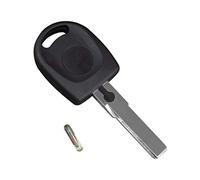 OTOTEC Carcasa para Llave de Coche Carcasa Fob con Inmovilizador ID48 Chip Transpondedor Kit de Llave en Blanco Sin Cortar Repuestos de Llave Remota para Vehículo