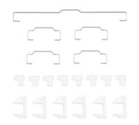 OTOTEC Estabilizadores con cable elevado 1 x 6.25u y 4 x 2u PCB Estabilizadores atornillados compatibles con teclado GH60 87 Tenkeyless / teclado mecánico MX eje satélite