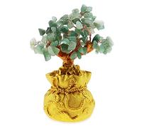 OTOTEC Feng Shui Dinero Suerte Piedra Árbol Cristal Arte Decoración Oficina Sala Buena Suerte Mejor Regalo Verde