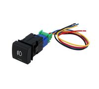 OTOTEC Interruptor de luz antiniebla trasera para coche compatible con Toyota Corolla Rav4 12V